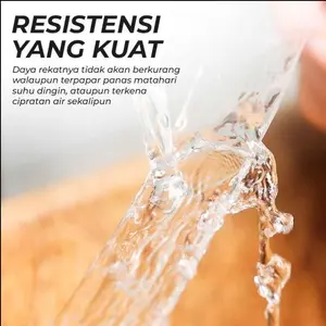 Taff Lakban Double Tape Akrilik Foam 3M Stiker Bening Transparan Perekat Kuat 5Mm 10Mm 15Mm 25Mm 30Mm 50Mm Viral Fyp