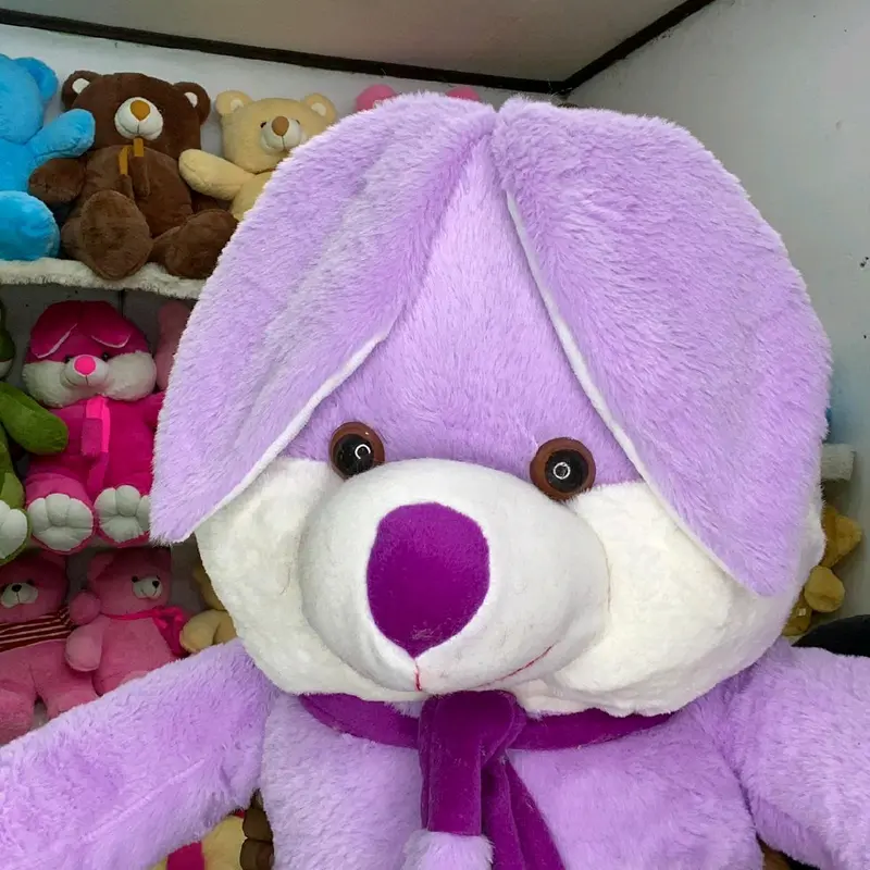Boneka KELINCI SYAL JUMBO 90 cm (Bahan RabbitFur) SNI 5