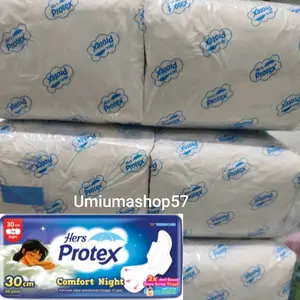 Hers Protex Pembalut Wanita 23cm dan 30cm Isi 100pcs Non Kemasan Promo Ori dari Pabrik Comfort Night