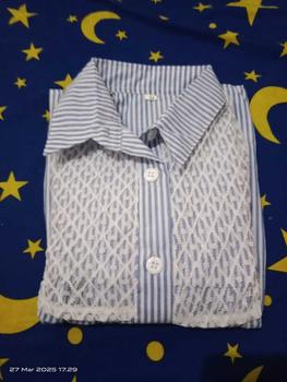 Product Review of KEMEJA ANAK TERBARU//KEMEJA COUPLE IBU DAN ANAK//KEMEJA SALUR BURKAT BAWAH from @**4 1