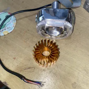 Biled projektor mini 2,5 inch jauh dekat led projie D2 D3 cahaya laser cut off plus devil super terang