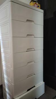 Product Review of 【7 Tingkat】Sakula Lemari Plastik Jumbo 7 Tingkat dengan Roda dan Garansi Lima Tahun - Furniture, Laci from Y**r R**m 0