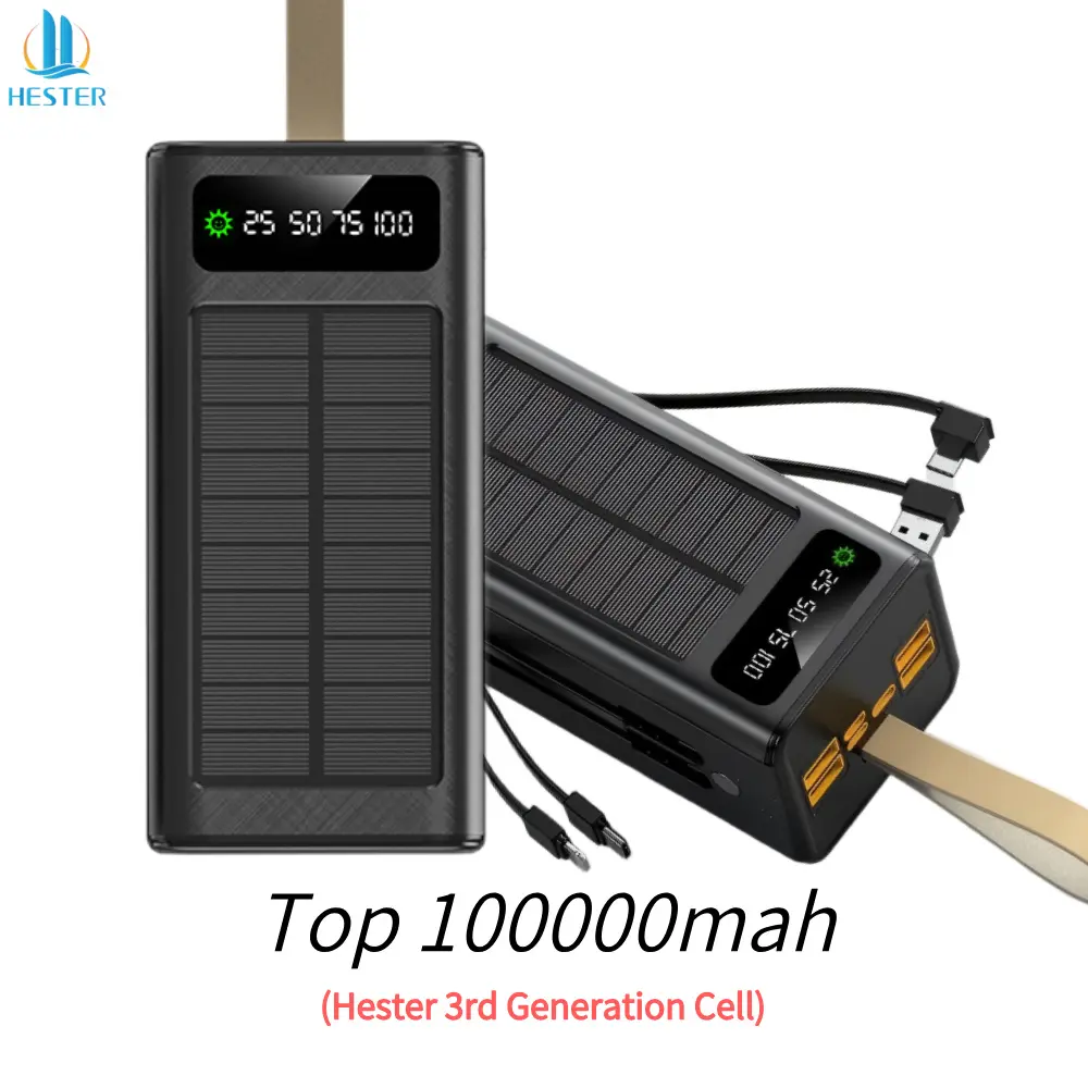 66W 100000mah hitam top