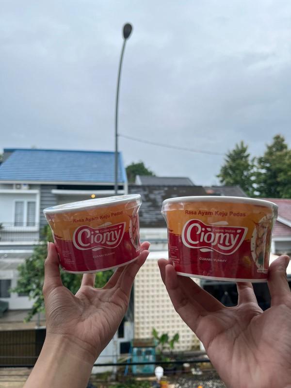 Product Introduction of Ciomy Cuanki Lite cup kecil 40gr Cuanki Kereta Rasa ayam keju pedas Rasa Soto Kari 3