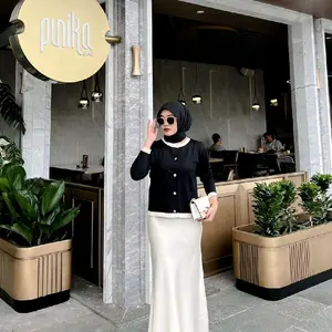 Myrkalla - Laura Blazer Knit - Atasan Knit Wanita Lengan Panjang