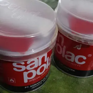 Dempul Sanpolac 250gr / Sanpolak Kecil / Dempul Mobil Motor Kayu Besi
