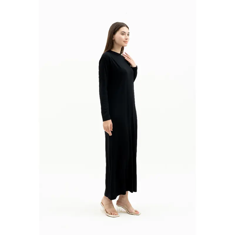INNERLY Inner Dress Lengan Panjang Manset Gamis Wanita Daleman Baju Rayon 6