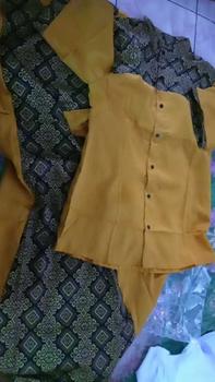 Product Review of COUPLE IRWANSYAH DI JAMIN REAL PIC/COD YA KK/BAJU PASANGAN KOMBY BATIK GOLD ADA 3 SIZE UKURAN M,L,XL Gamis Muslim Keluarga Dress Panjang Kondangan Lebaran from u**g l**r 0