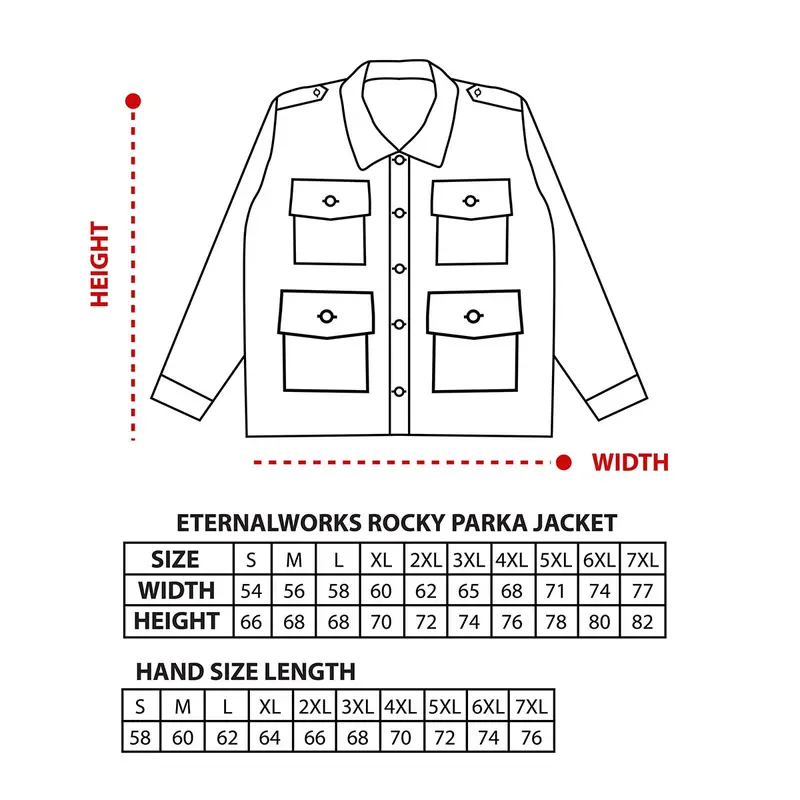 ETERNALWORKS ROCKY FIELD JACKET GREEN - JAKET PARKA 4