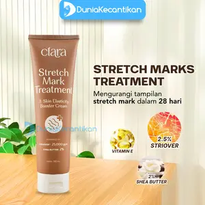 Ciara Stretch Mark Treatment & Skin Elasticity Booster Cream 150ml - Mengurangi Stretch Mark & Meningkatkan Elastisitas Kulit dalam 28 Hari