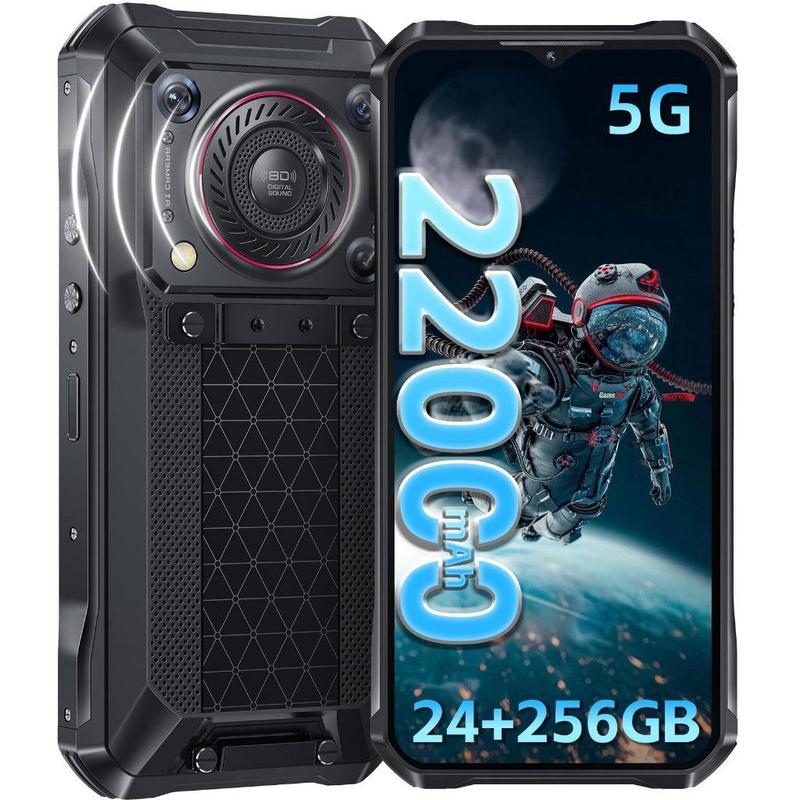 Điện thoại chắc chắn Oukitel WP33 Pro 5G (24GB/256GB) Pin 22000mAh, ,màn hình 6,6 inch sạc nhanh 33W bảo hành 1 năm có N