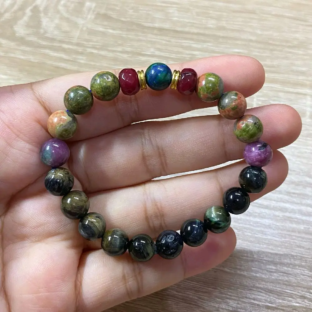 Gelang Ruby Unakite dengan Desain Menarik dan Bahan Berkualitas