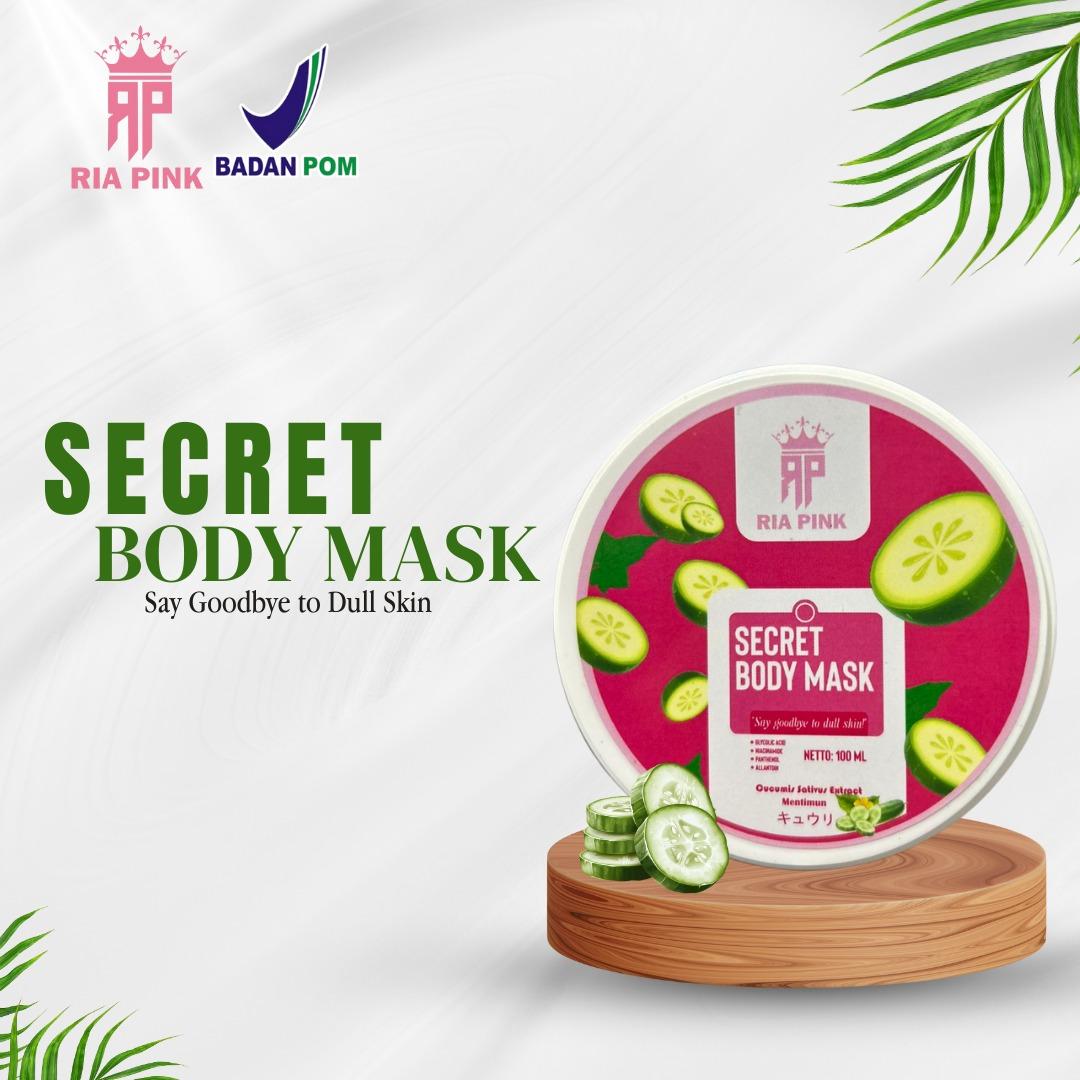SPECIAL LIVE RIA PINK BY RIA PINK - SECRET BODY MASK - SAY GOODBYE TO DULL SKIN