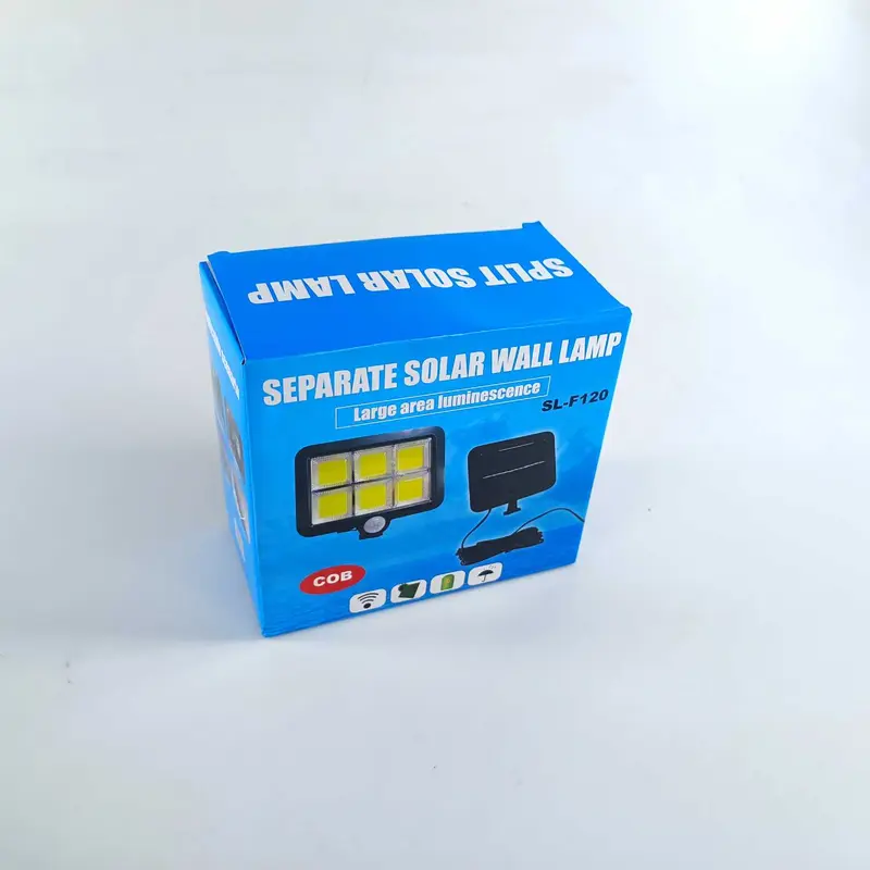 ZOYJITU Lampu Dinding Solar Sensor PIR Waterproof Cool White COB - SL-F120 7