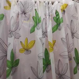 TIRAI KAMAR MANDI ANTI AIR BAHAN PEVA - GORDEN KAMAR MANDI - SHOWER CURTAIN HORDENG KAMAR MANDI