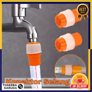 Konektor Sambungan Kran Keran Selang Kendur / Sambungan Selang Air Pipa Kepala Keran beli 1 gratis 3