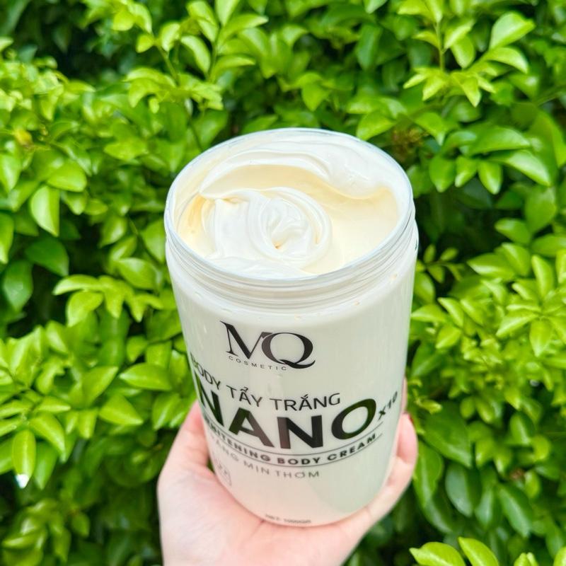 1 KÍ TẨ.Y NANO X10 - KEM BODY DƯỠ.NG TRẮ.NG MẠ.NH Dưỡng Da Body