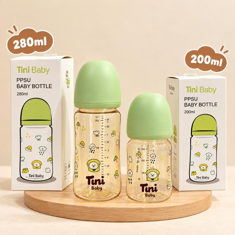 Bình sữa cho bé Tiny Baby PPSU dung tích 200ml 280ml -N11