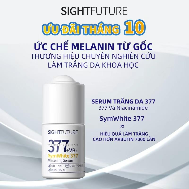 Serum 377 SIGHTFUTURE dưỡng trắng da 18ml