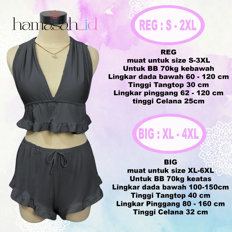 lingerie wanita - sexy lingerie - JESSI - lingering wanita hot - baju tidur wanita sexy - ukuran s - 6XL - baju dinas sexy hot - dicuci dengan tangan saja regular lingerie 3