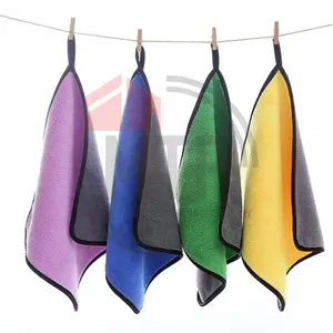 Kain Lap Microfiber Serbaguna 30x30cm Dua Sisi Halus Daya Serap Kuat - Kain Pembersih Microfiber Serbaguna Awet Tahan Lama