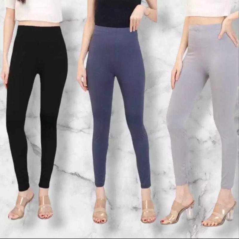 spandek/jegging premium/ wanita/celana wanita/bawahan wanita/sepandex jersey Dalaman Cewek Panjang regular zumba putih Legging 6