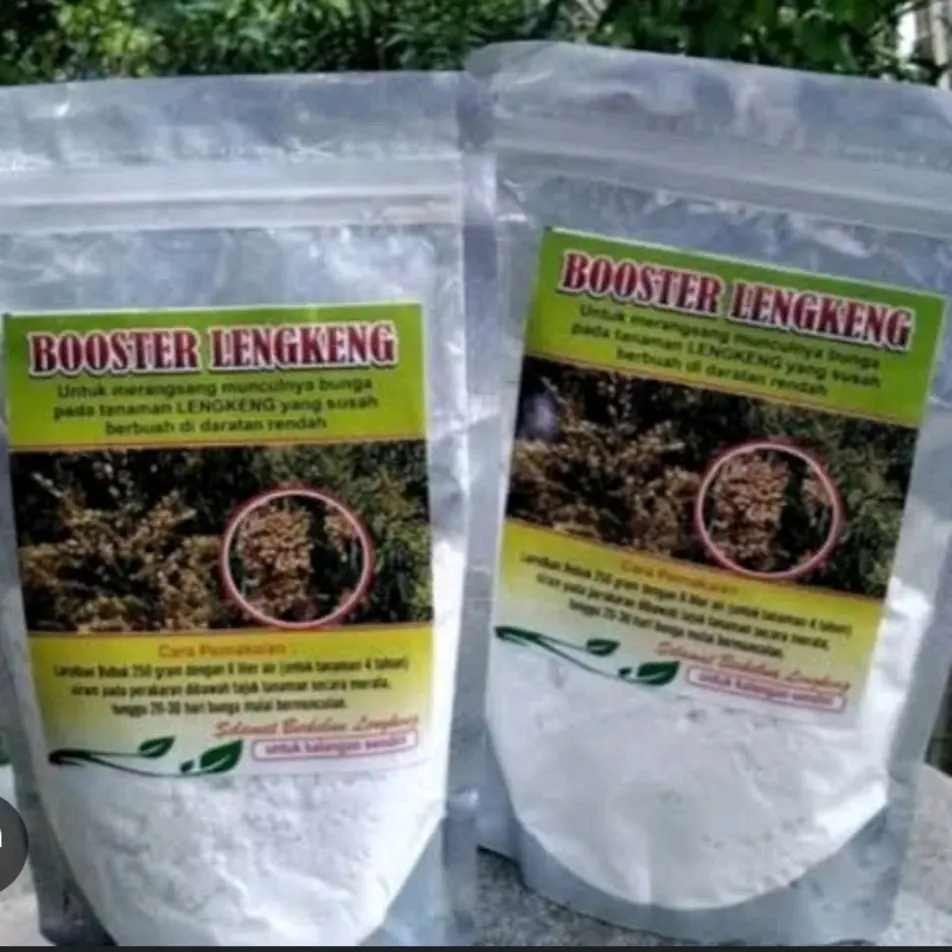 booster kelengkeng ampuh serbuk kemasan 250g