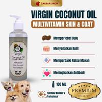 Gambar Vitamin Bulu Kulit & Kesehatan + Daya Tahan Tubuh Anjing Kucing Hewan - 250ml dari Caesar JacO Kota Administrasi Jakarta Barat 1 Tokopedia