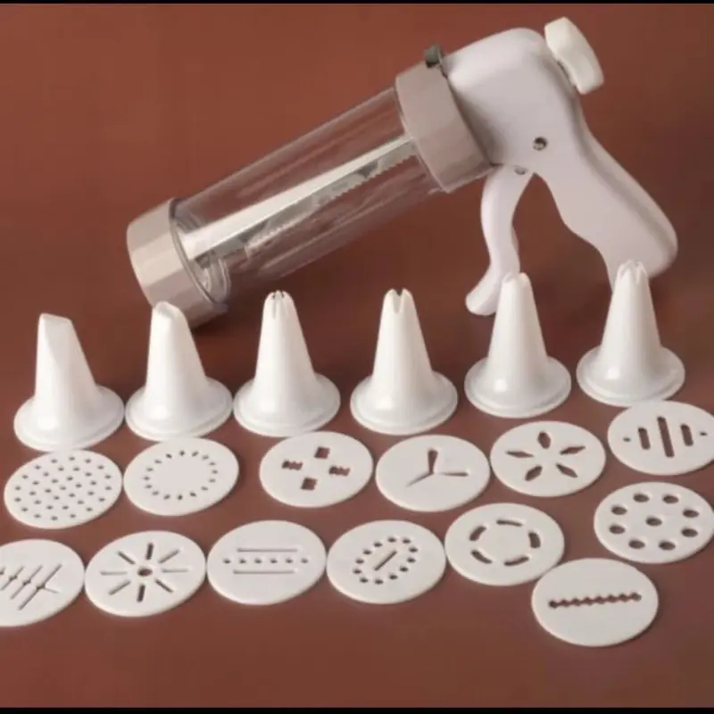 Cookie press / alat cetak kue kering set 20pcs cetakan sagu keju biskuit 1