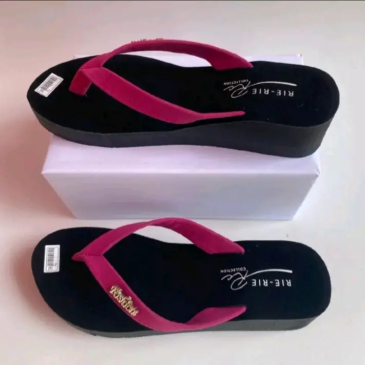 sandal welges wanita terbaru spons