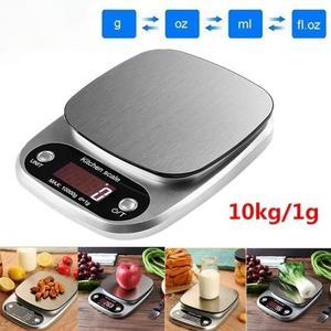 COD 10KG/1g Household kitchen stainless steel scale electronic scale LCD electronic kitchen scale