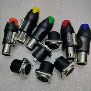 (5set) JACK SPEAKON NEUTRIK WARNA+SOKET SPEAKON BODI BESI  5SET JAK SPIKON NEUTRIK WARNA+SOKET SPIKON SEGI BODI BESI Speaker Headset