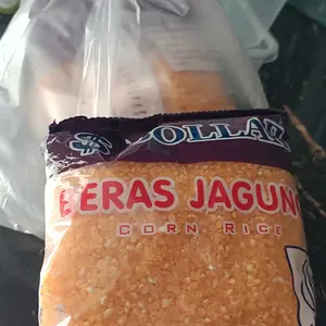 2 pcs / 1 kg beras jagung dollar super - beras jagung murni - beras jagung dollar kemasan 500 gram