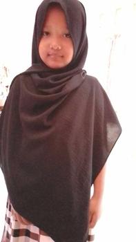 Product Review of Pashtan jumbo zipper pashmina instan resleting khimar instan simpel from h** 0