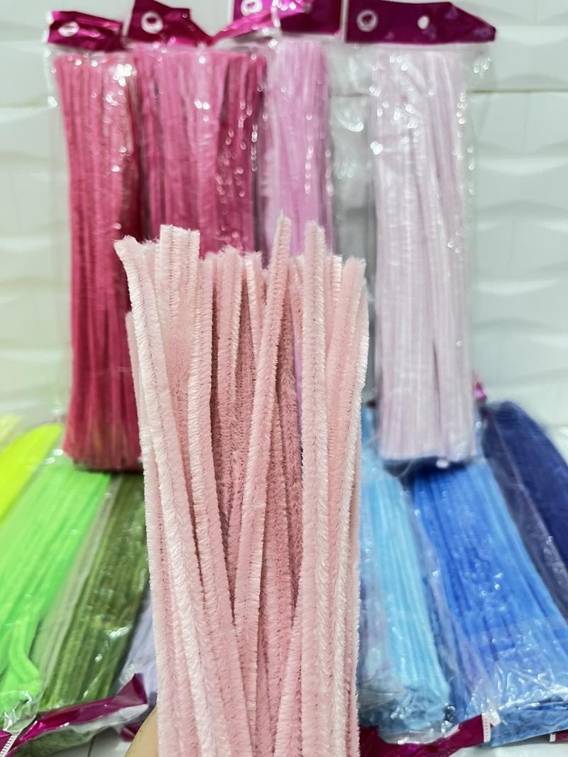 Product Introduction of BULU MERCY KAWAT BULU BUNGA warna warni 1pack isi 100 pcs Kerajinan art n craft panjang 30cm 19