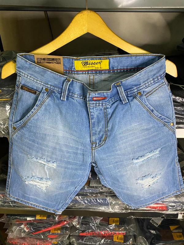 Celana Pendek Jeans Pria Terbaru Mc Wiscer Model Skinny Pola Nyaman Saat Digunakan Denim Distro 3