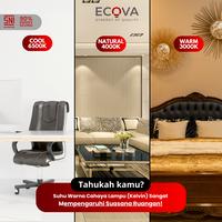 Gambar Ecova - Lampu Downlight LED COB (Chip On Board) 24° | Black Body | Putih | Natural | Kuning| 18 Watt - SILVER, NATURAL WHITE dari ECOVA LED Kab. Tangerang 5 Tokopedia