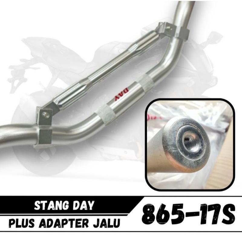 Stang Race Day Set Stabilizer Palang Stang Chrome Black Stir Day Race Universal 2