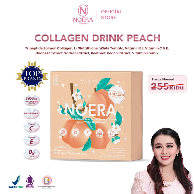 EXCLUSIVE LIVE Noera Collagen Drink With Birdnest and Saffron Extract I Improved Formula 1
