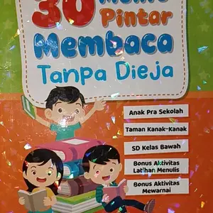 Buku Membaca Anak / 30 Menit Pintar Membaca Tanpa Dieja / Lingkar Media - LM