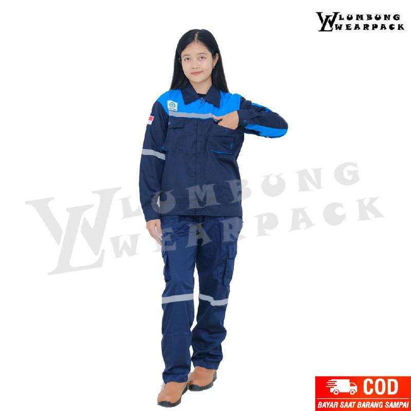 SETELAN WEARPACK SAFETY WARNA KOMBINASI 0