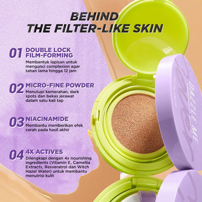Dazzle Me Better Than Filter Maxnificent Essence Cushion 15g 1