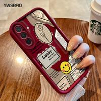 Gambar YWSBFID Casing Hp untuk Samsung A36 5G A26 5G A56 5G Case Pola Senyum Beruntung Kasing Anti Sidik Jari Kesing Cesing Silikon Softcase Casing - Gaya1, Samsung A36 5G dari YWSBFID MALL Kab. Tangerang 2 Tokopedia