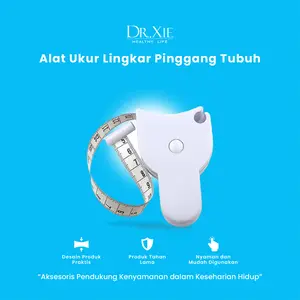 Dr.Xie Alat Ukur Lingkar Pinggang Meteran Penggaris Badan Lingkar Perut Material ABS+PVC Praktis Desain Produk Praktis Tahan Lama Nyaman dan Mudah Digunakan