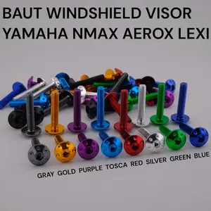 BAUT winsil VISOR WINDSHIELD harga SATUAN model BINTIK motor NMAX NEW V2 AEROX OLD LEXI AEROX CONNECTED AEROX ALPA TURBO LEXI LX 125 NMAX NEO TURBO