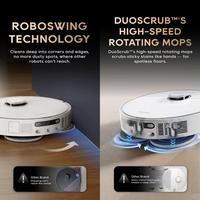 Gambar Dreame D20 Ultra Robot Vacuum Cleaner 13000Pa Smart Carpet Cleaning Auto Adjustment and Mop Lifting 13kPa Penyedot Debu Pet Care Vakum Sapu Pel DuoScrub Mopping | All-in-One PowerDock | 3DAdapt Avoidance - D20 Ultra - White dari HangOn Official Store Kota Tangerang 5 Tokopedia