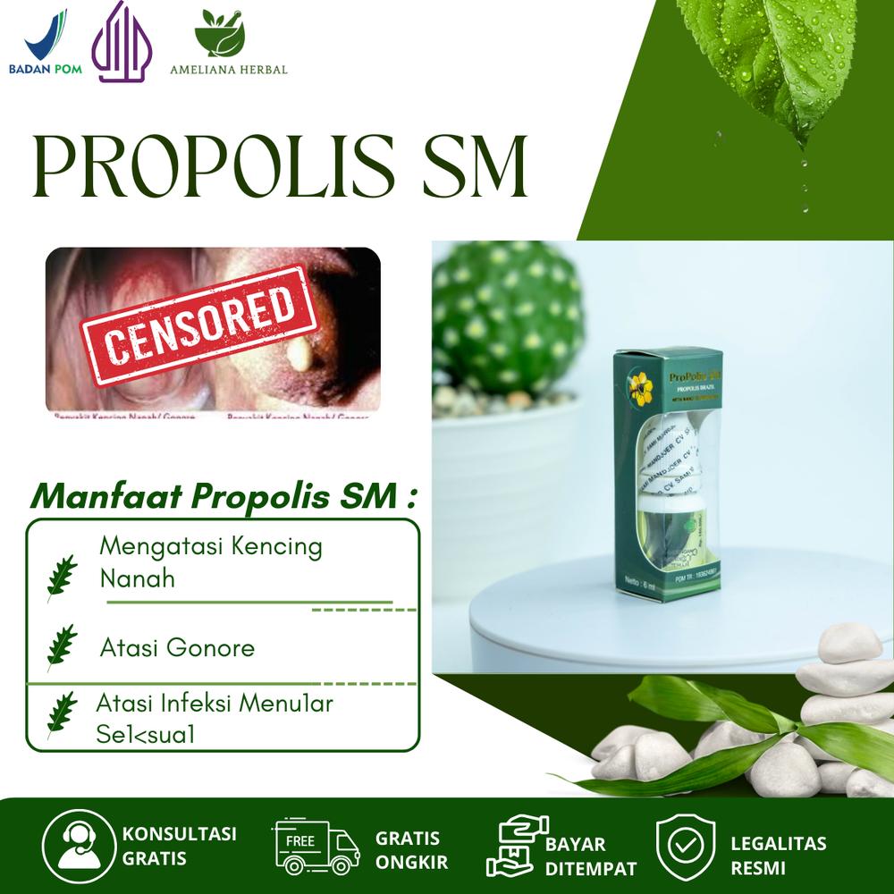 Kencing Nanah Gonore Kencing Bernanah Pria Dan Wanita Dengan Propolis SM - Propolis SM