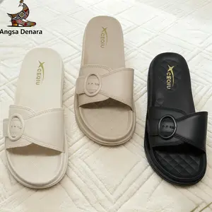 Angsa Denara | Terbaru 2026 | Sandal Wanita Kekinian Branded Original | Selop Cantik Nyaman Empuk Karet Jepit Flat Anti Slip Breathable Ringan