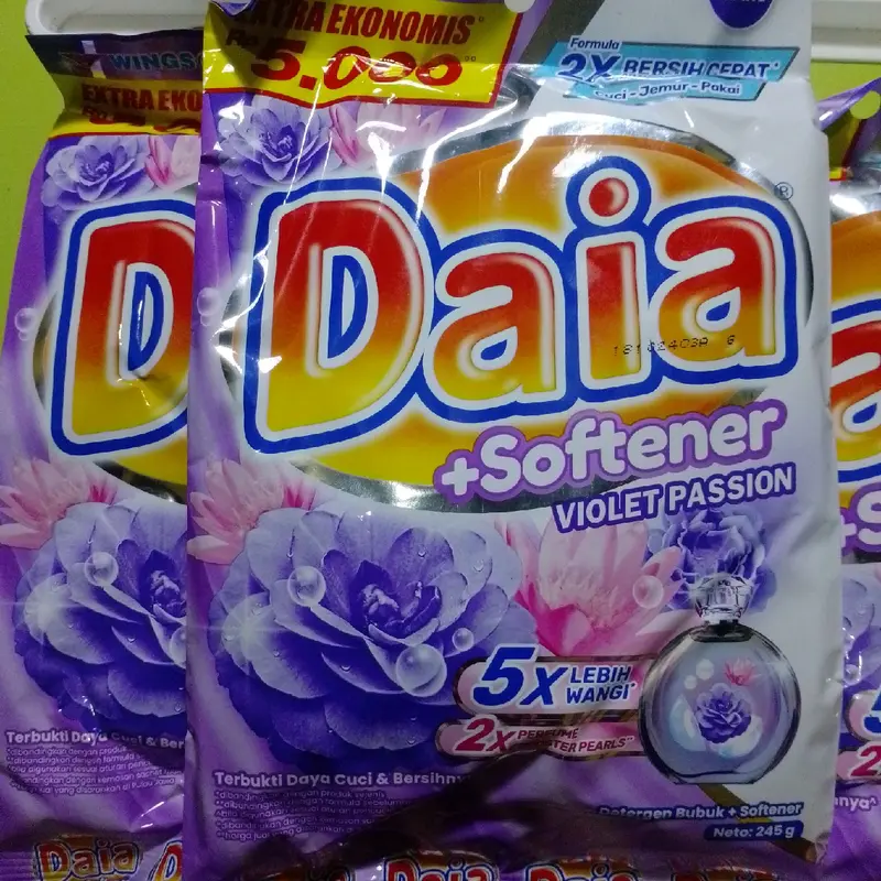 Sabun Daia+Softener 5000 Harum lembut ditangan 2