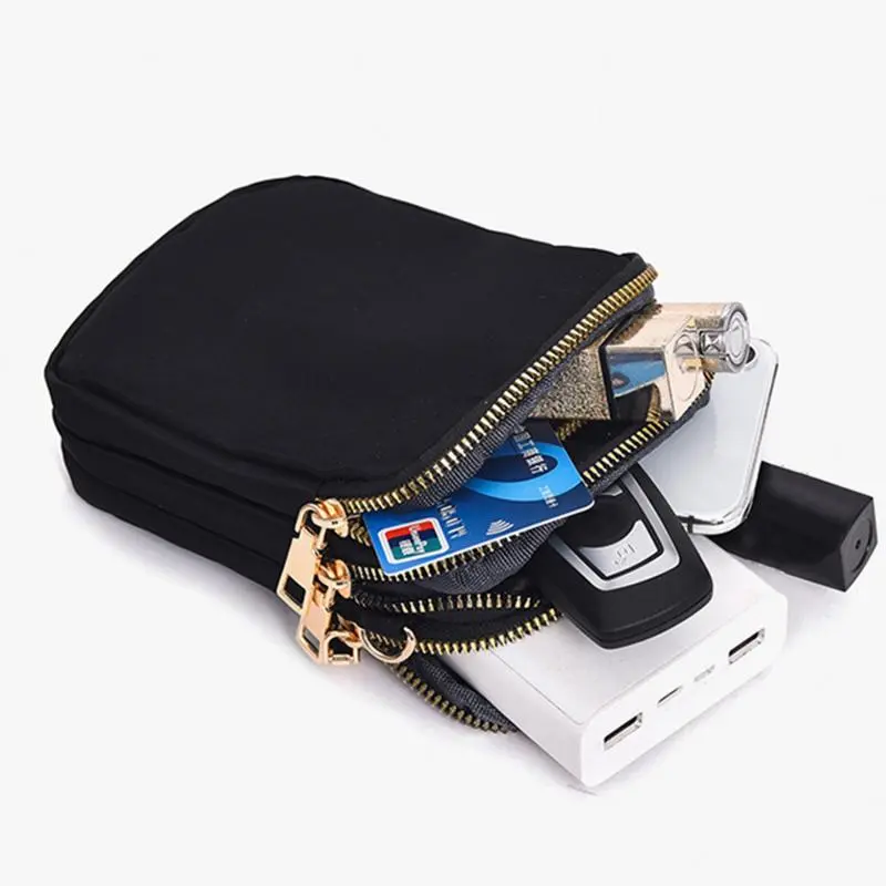 Túi Đeo Chéo Mini Thời Trang, Đi Bộ, Có Điện Thoại Di Động, Túi Vải, Đeo Vai Dọc, Ba Lô Ngoài Trời, 1 Chiếc 6